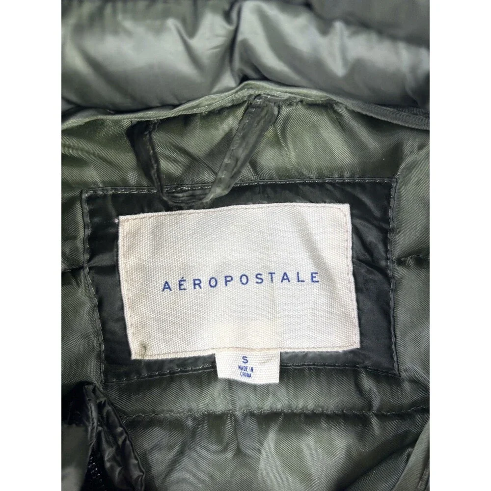 Aeropostale‎ Vest Mens Small Puffer Quilted Lightweight Sleeveless Jacket Zip